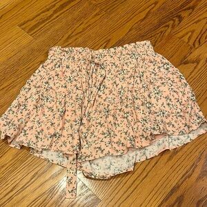 Gab & Kate Woman’s Pink Floral Mini Skirt Size S